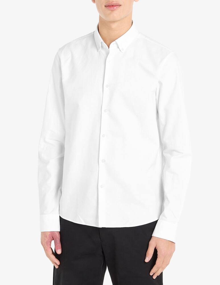 Calvin Klein Camicia washed oxford solid slim fit - immagine 1 Calvin Klein Camicia washed oxford solid slim fit - immagine 1