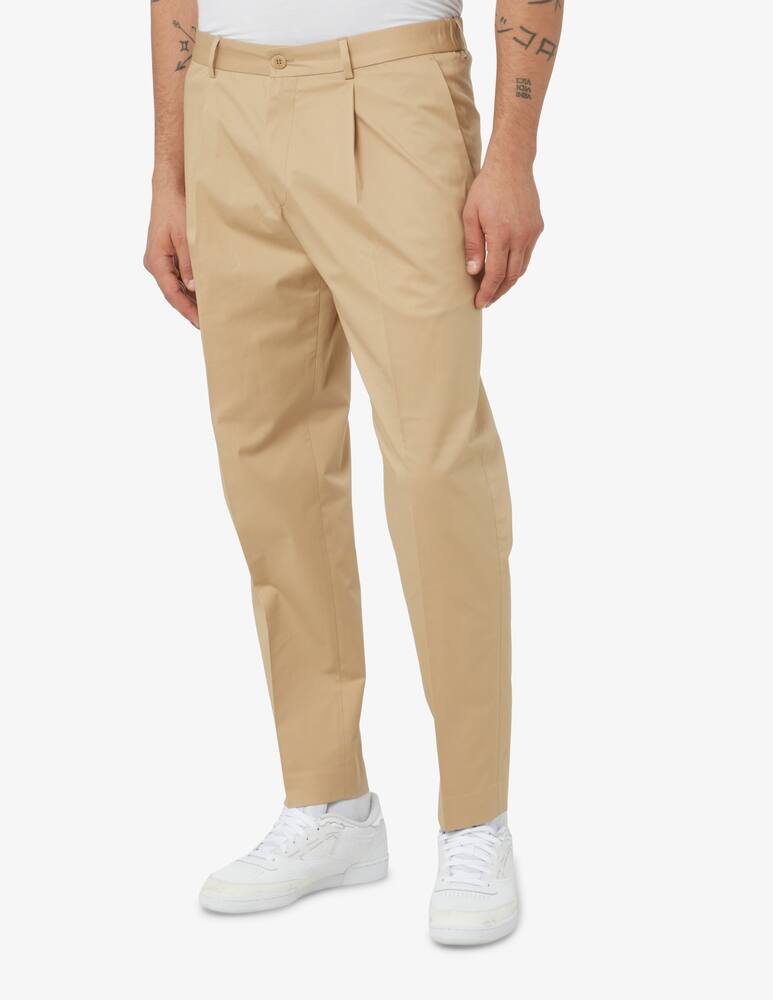 Calvin Klein Pantaloni strappati in cotone - Beige - immagine 2 Calvin Klein Pantaloni strappati in cotone - Beige - immagine 2