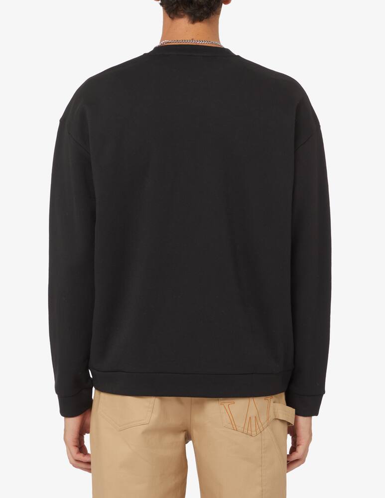 rinascente Calvin Klein Felpa girocollo iconic spacer comfort - Nero