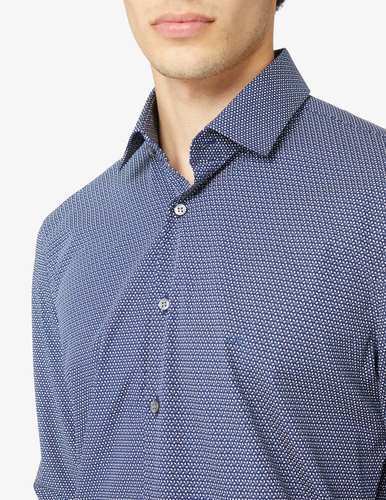 rinascente Calvin Klein Camicia a micro fiori - Blu