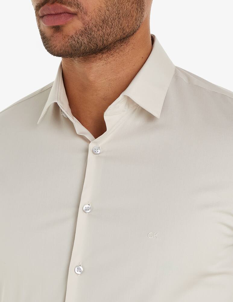 rinascente Calvin Klein Poplin stretch slim shirt