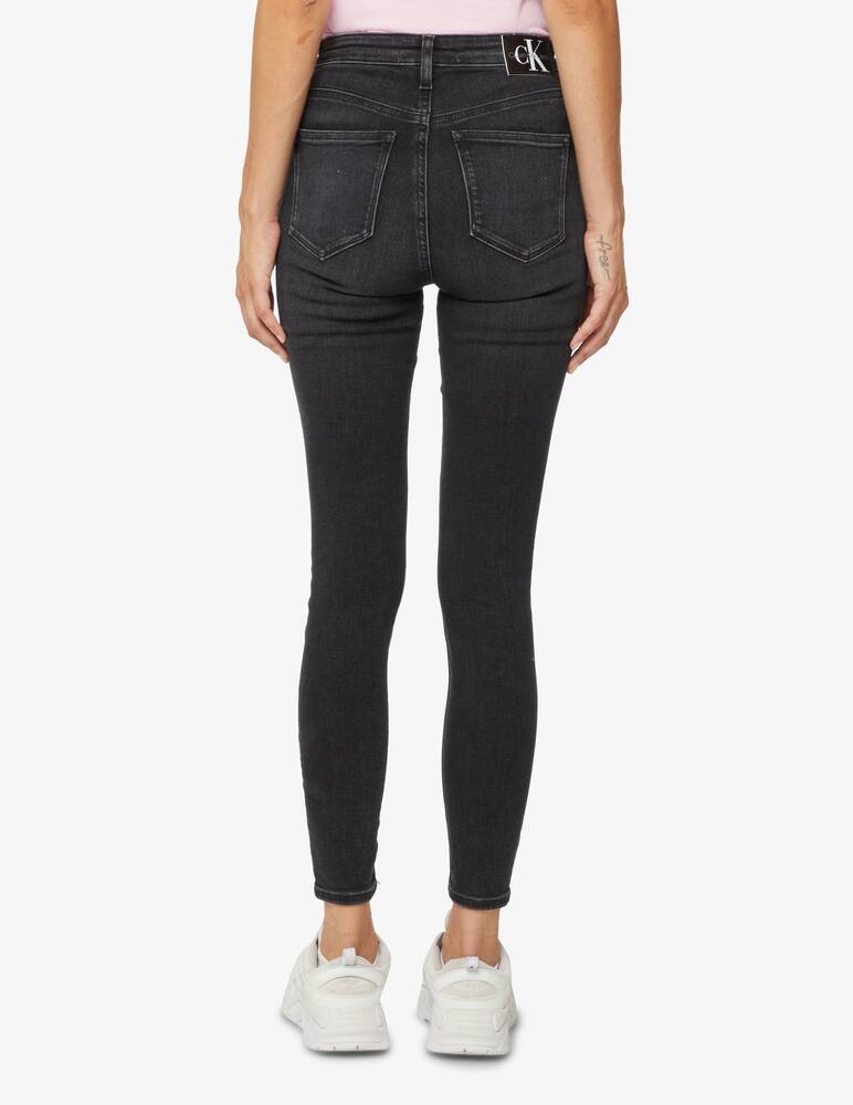 rinascente Calvin Klein Jeans Jeans super skinny a vita alta - Nero