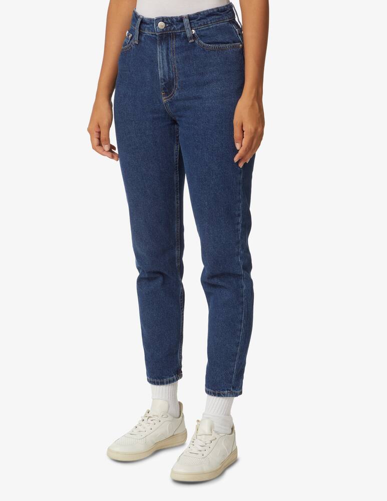Calvin Klein Jeans Jeans mom a vita alta - Blu - immagine 2 Calvin Klein Jeans Jeans mom a vita alta - Blu - immagine 2