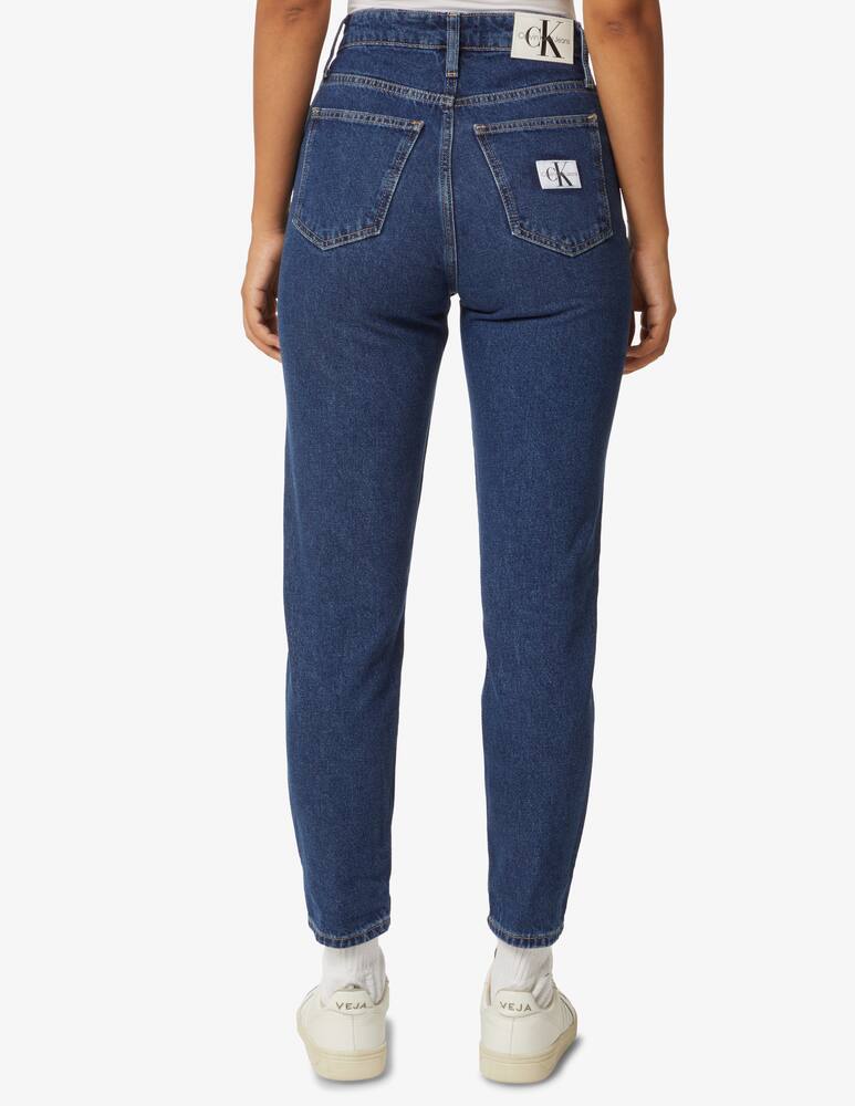 Calvin Klein Jeans Jeans mom a vita alta - Blu - immagine 3 Calvin Klein Jeans Jeans mom a vita alta - Blu - immagine 3
