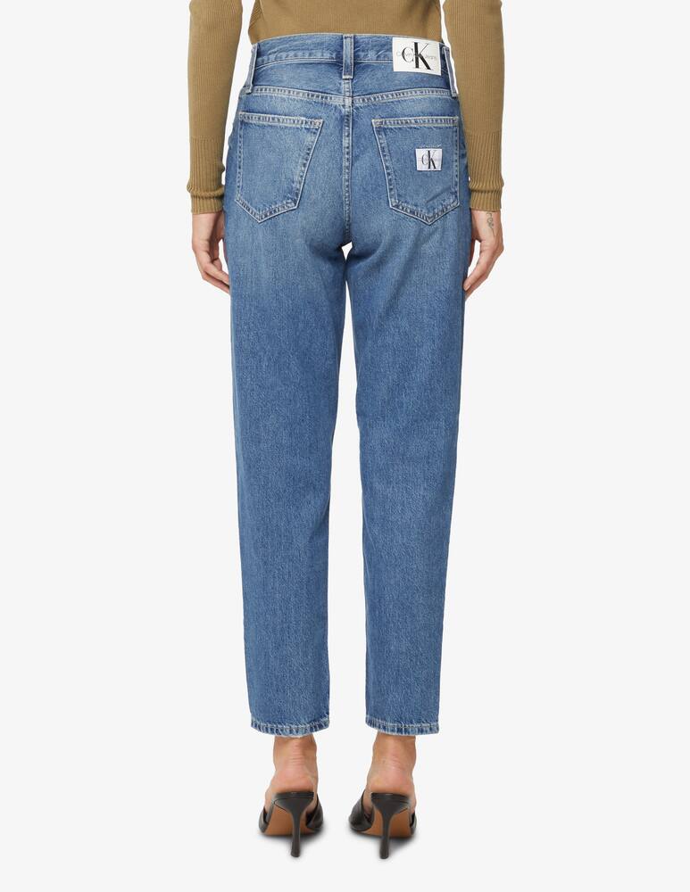 rinascente Calvin Klein Jeans Jeans mom a vita alta - Blu