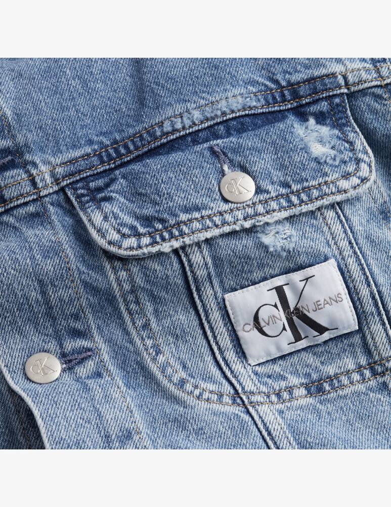 rinascente Calvin Klein Jeans Trucker oversize 90s jacket - Blue