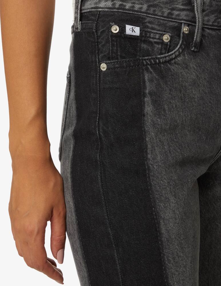 rinascente Calvin Klein Jeans High rise straight jeans - Black