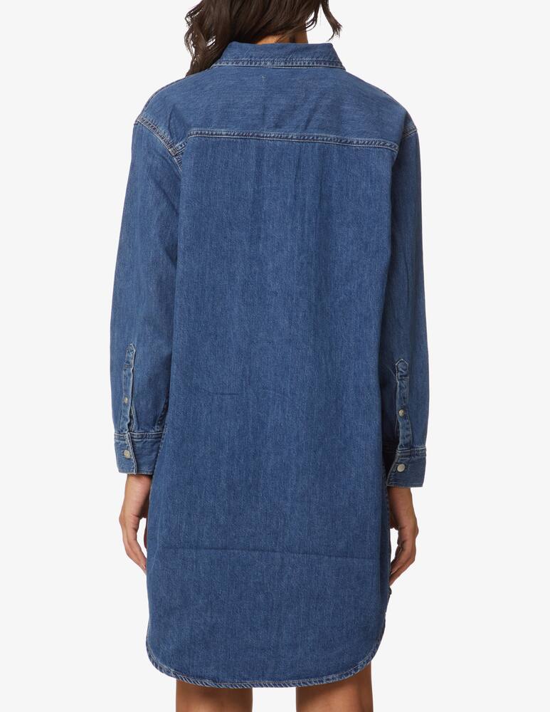 rinascente Calvin Klein Jeans Vestito di jeans over con manica lunga - Blu