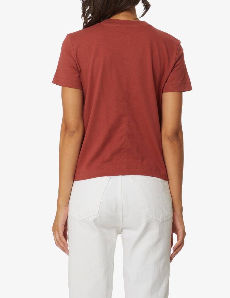rinascente Calvin Klein Jeans Cotton logo t-shirt - Red