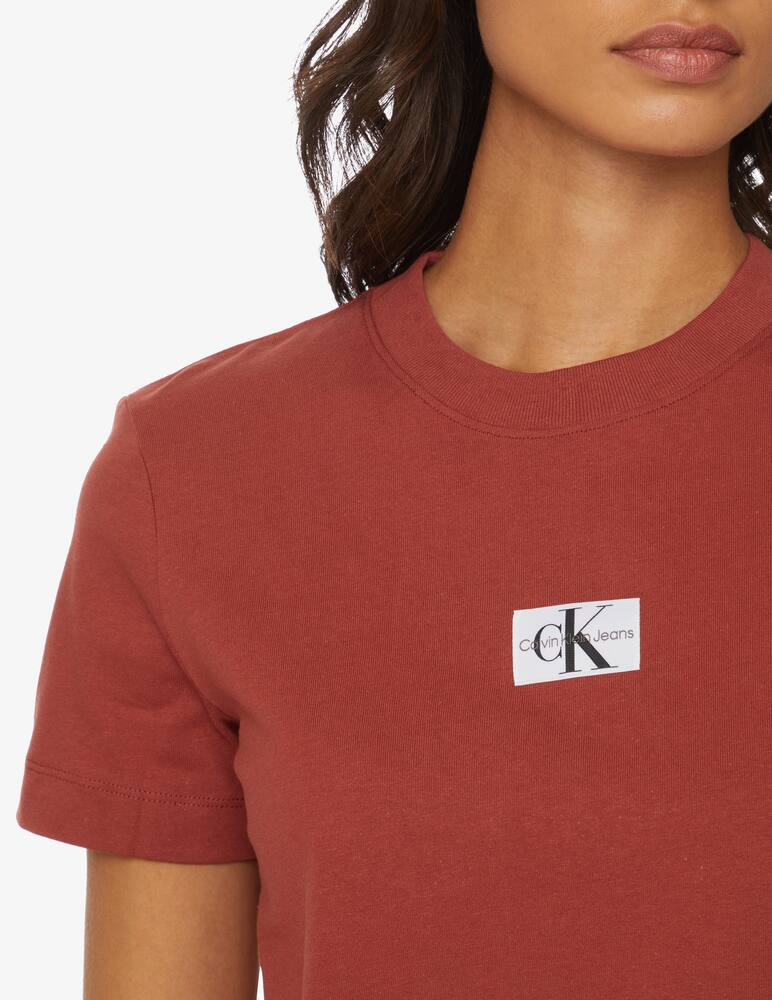rinascente Calvin Klein Jeans Cotton logo t-shirt - Red
