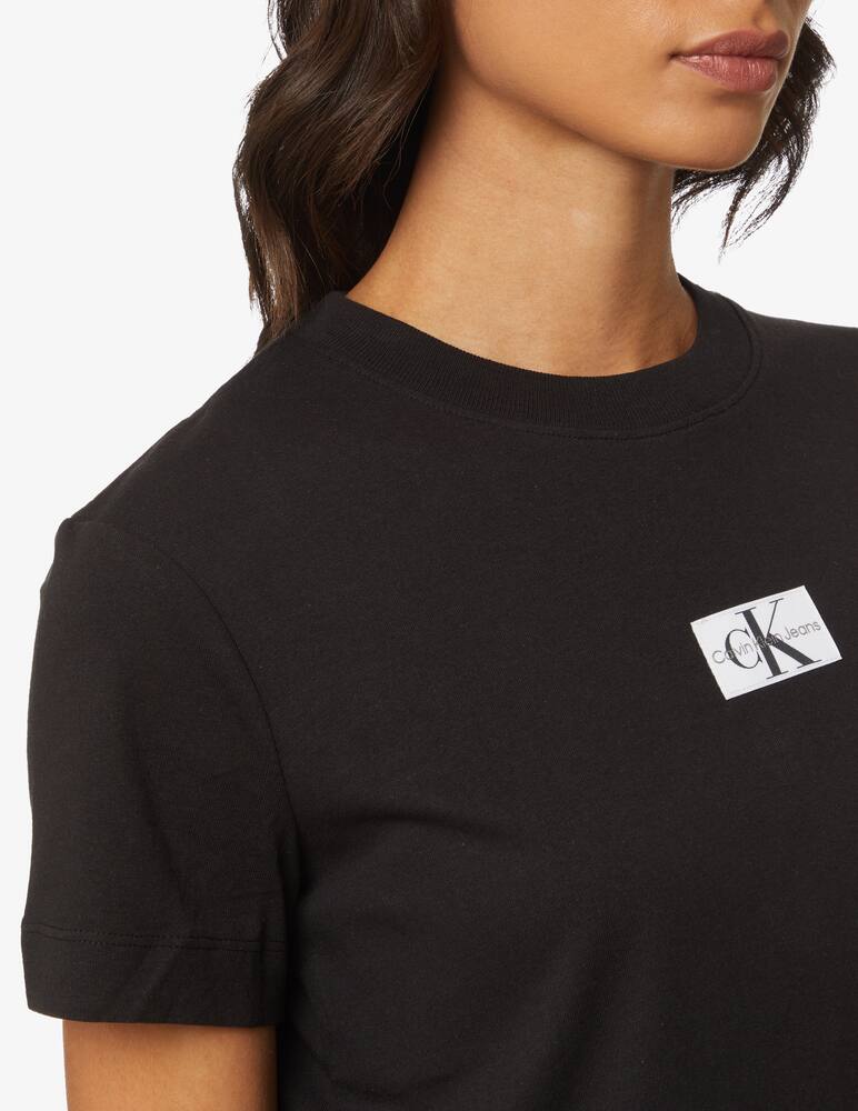 rinascente Calvin Klein Jeans T-shirt in cotone con logo - Nero
