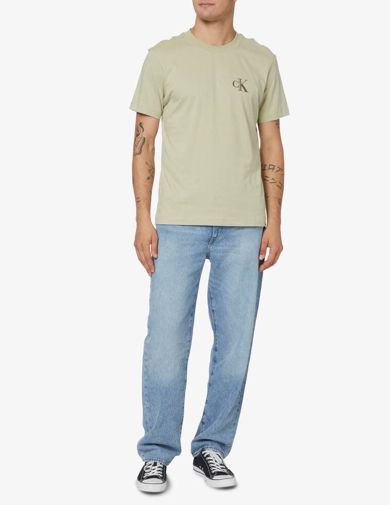 rinascente Calvin Klein Jeans Logo cotton t-shirt - Green