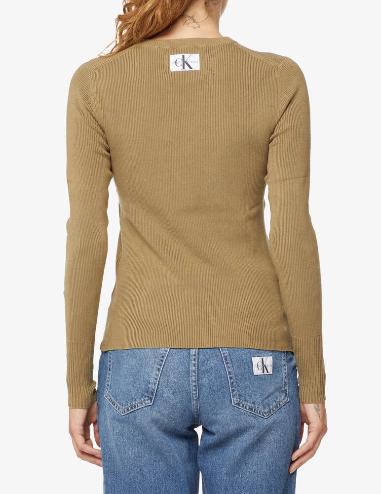 rinascente Calvin Klein Jeans Long sleeve tee - Beige