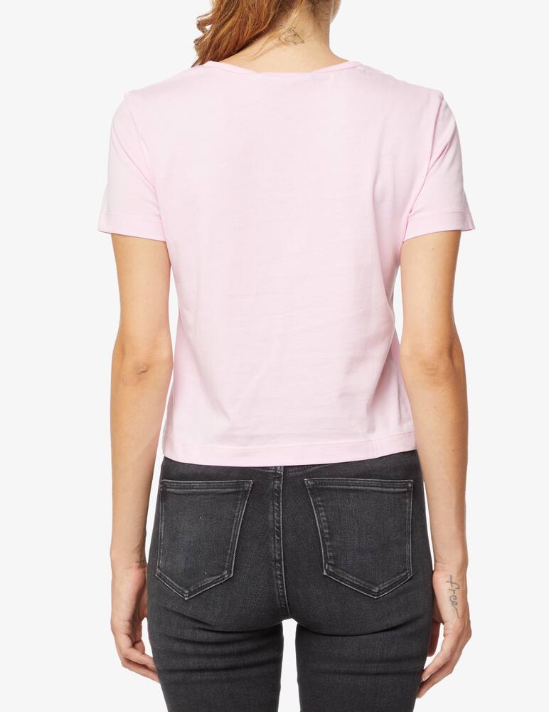 rinascente Calvin Klein Jeans Cotton logo t-shirt - Pink