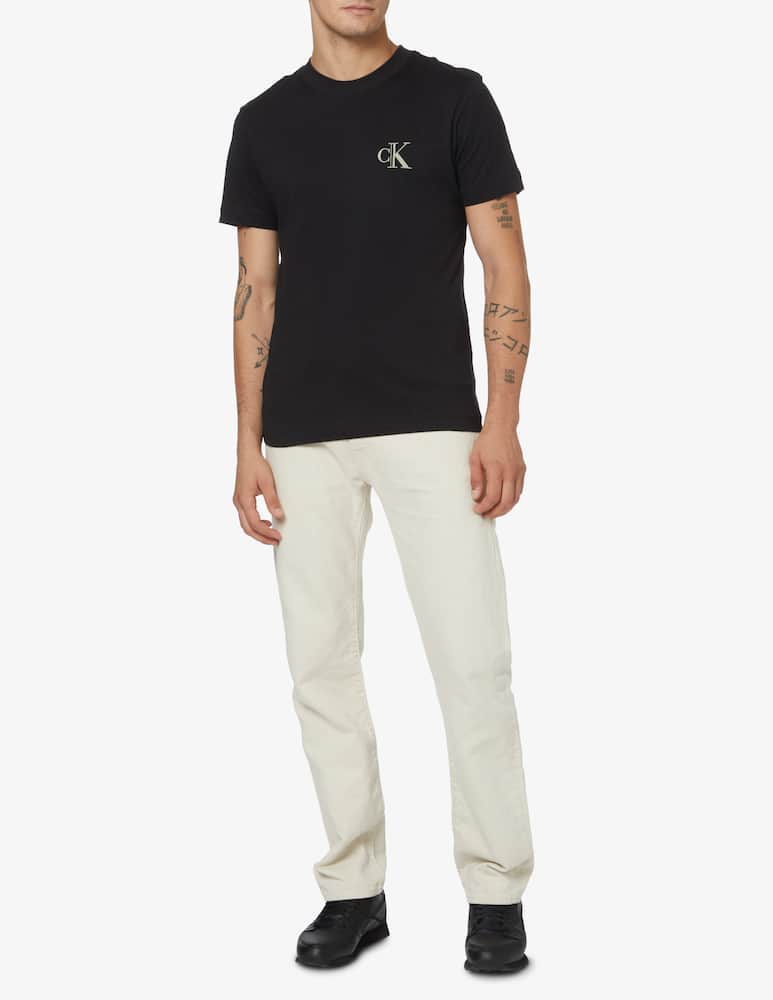 rinascente Calvin Klein Jeans Maglietta in cotone con logo - Nero