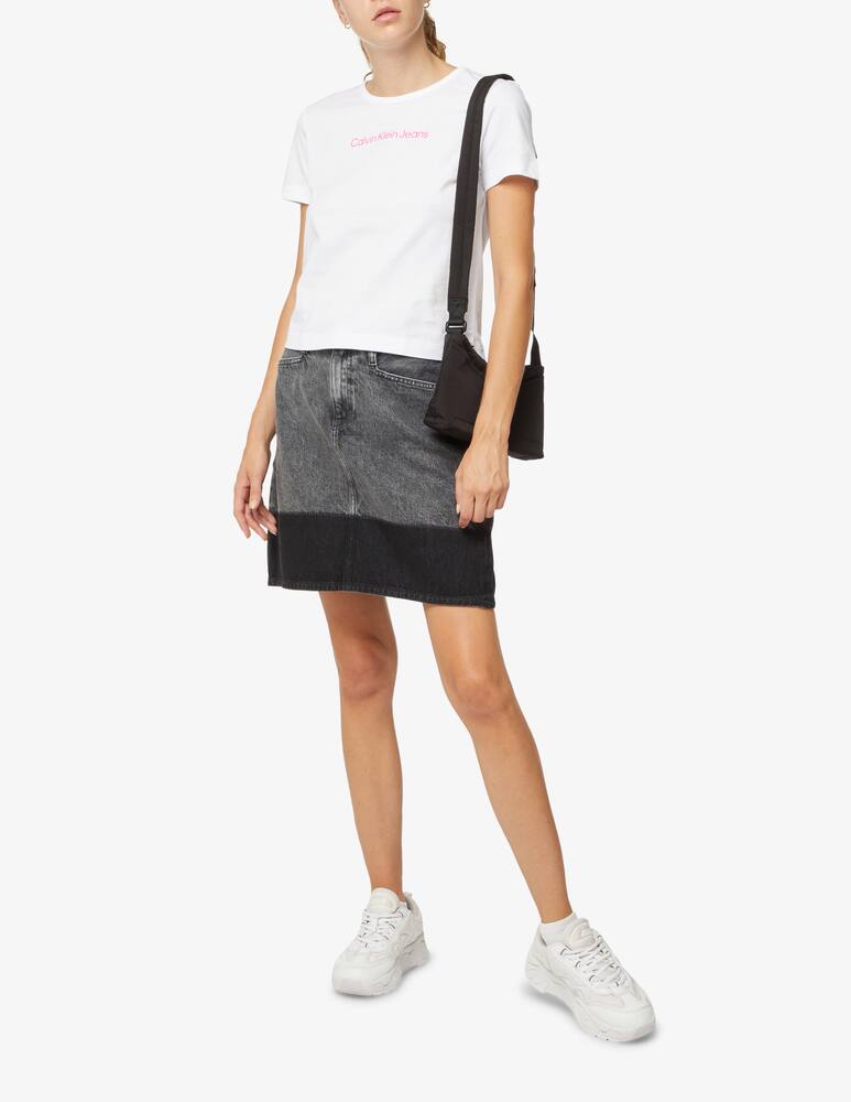 rinascente Calvin Klein Jeans T-shirt in cotone con logo - Bianco