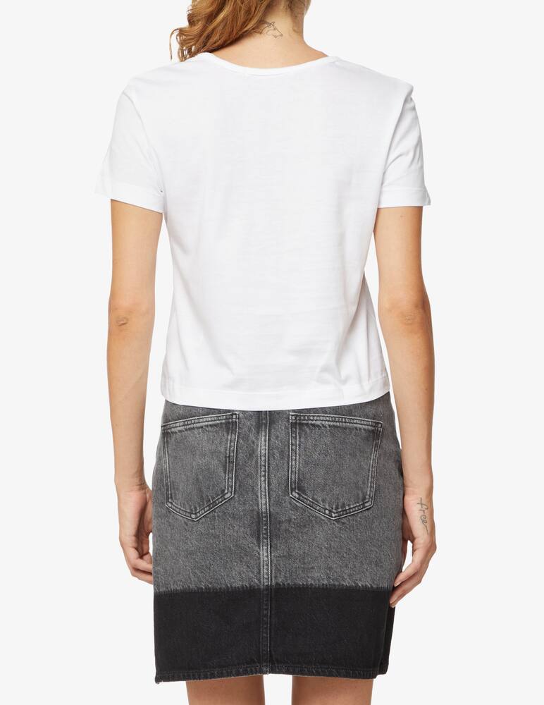 rinascente Calvin Klein Jeans T-shirt in cotone con logo - Bianco