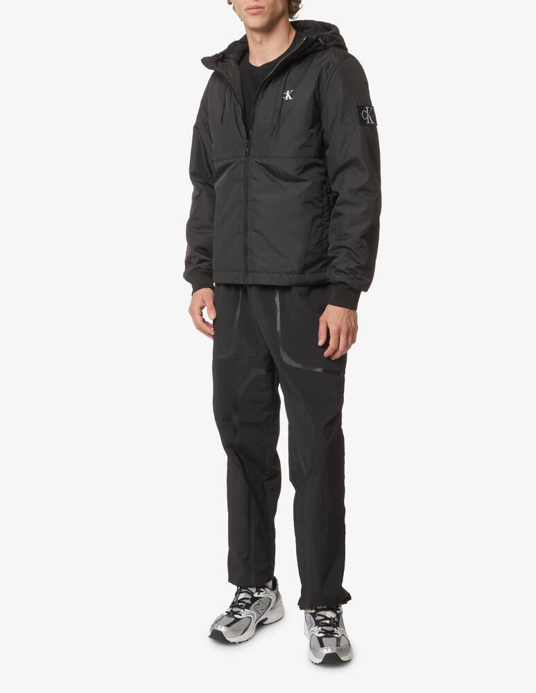 rinascente Calvin Klein Jeans Hooded puffer jacket - Black