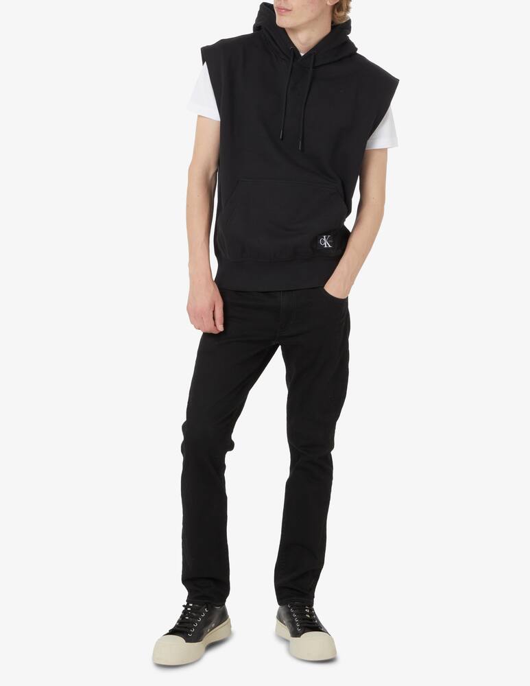 rinascente Calvin Klein Jeans Cotton badge vest - Black