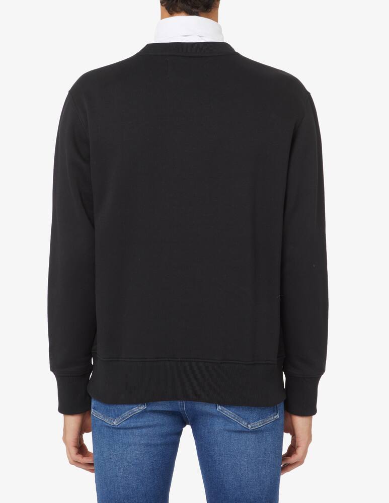 rinascente Calvin Klein Jeans Felpa girocollo monologo - Nero