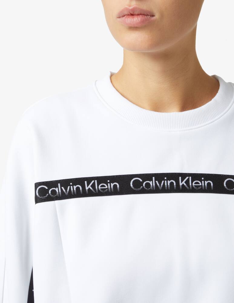 rinascente Calvin Klein Performance Pullover sportivo - Bianco