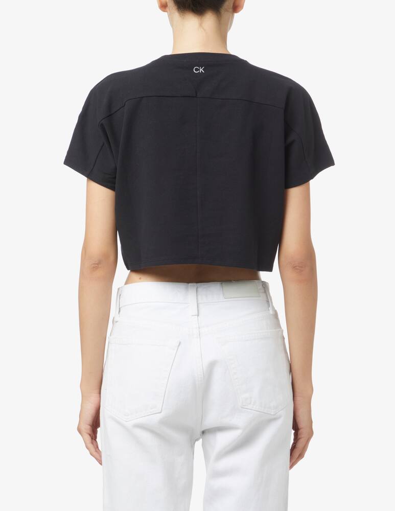 rinascente Calvin Klein Performance T-shirt sportiva in cotone - Nero