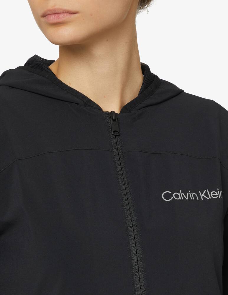 rinascente Calvin Klein Performance Giacca leggera con cappuccio - Nero