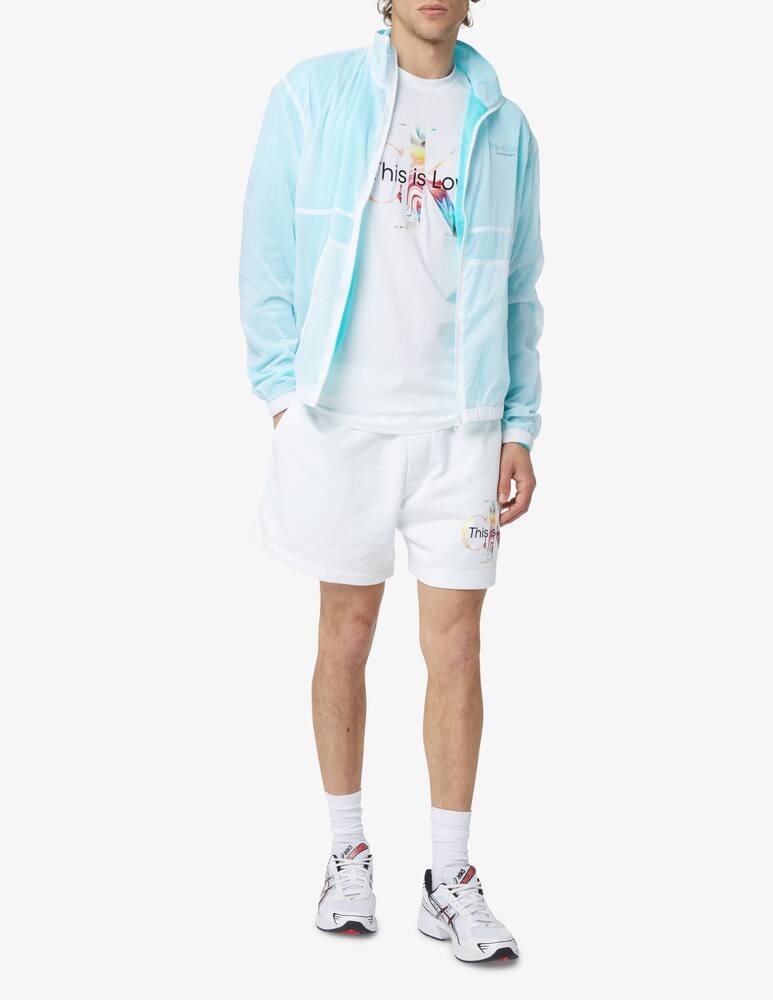 rinascente Calvin Klein Jeans Giacca track trasparent - Azzurro