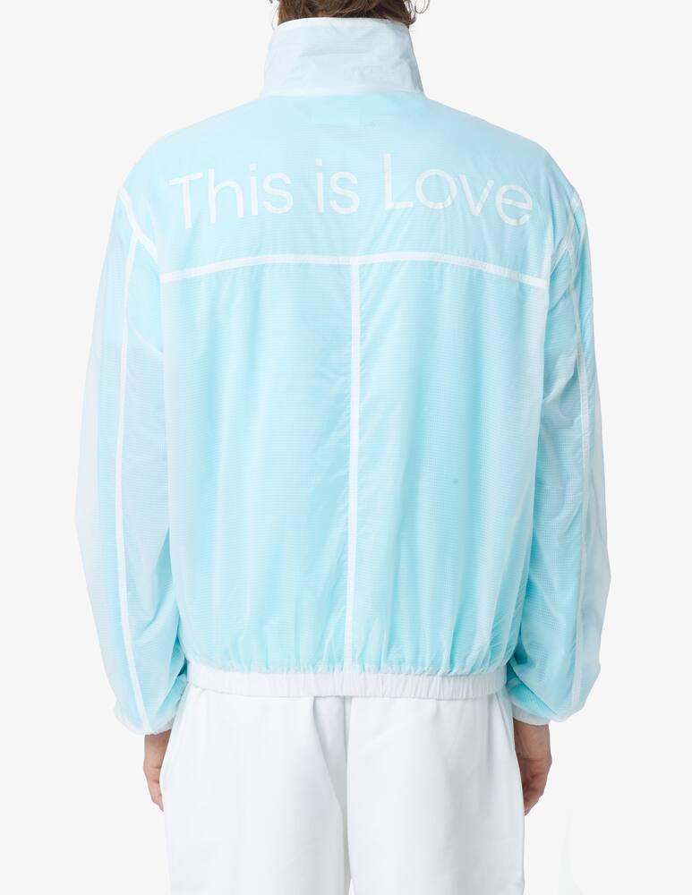 rinascente Calvin Klein Jeans Giacca track trasparent - Azzurro