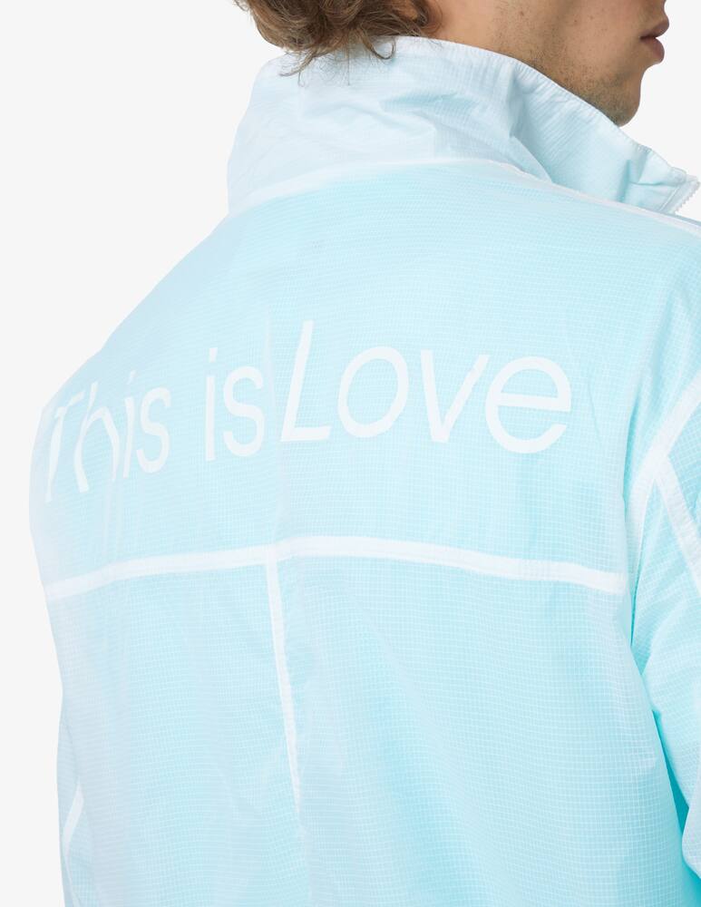 rinascente Calvin Klein Jeans Giacca track trasparent - Azzurro