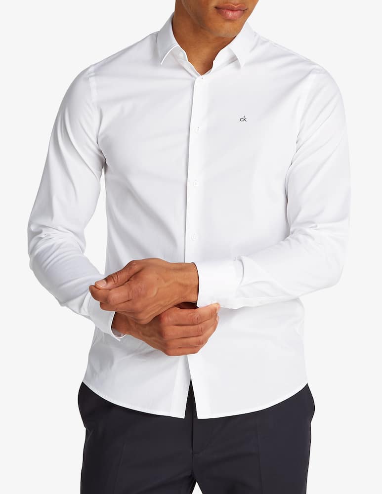 Calvin Klein Shirt popeline stretch - picture 1 Calvin Klein Shirt popeline stretch - picture 1