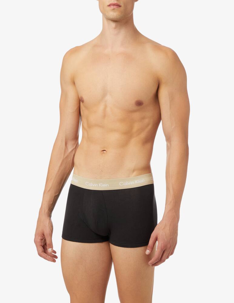 rinascente Calvin Klein Boxer vita bassa in cotone stretch 3p - Multicolor
