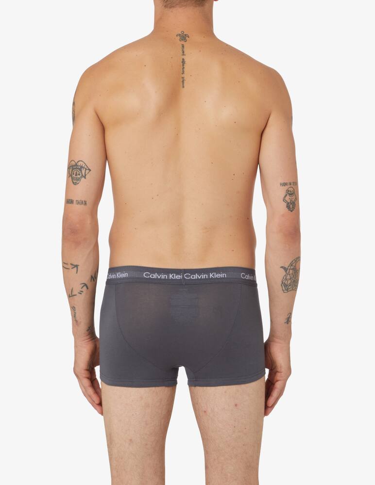 rinascente Calvin Klein 3p trunk low rise cotton stretch - Multicolor