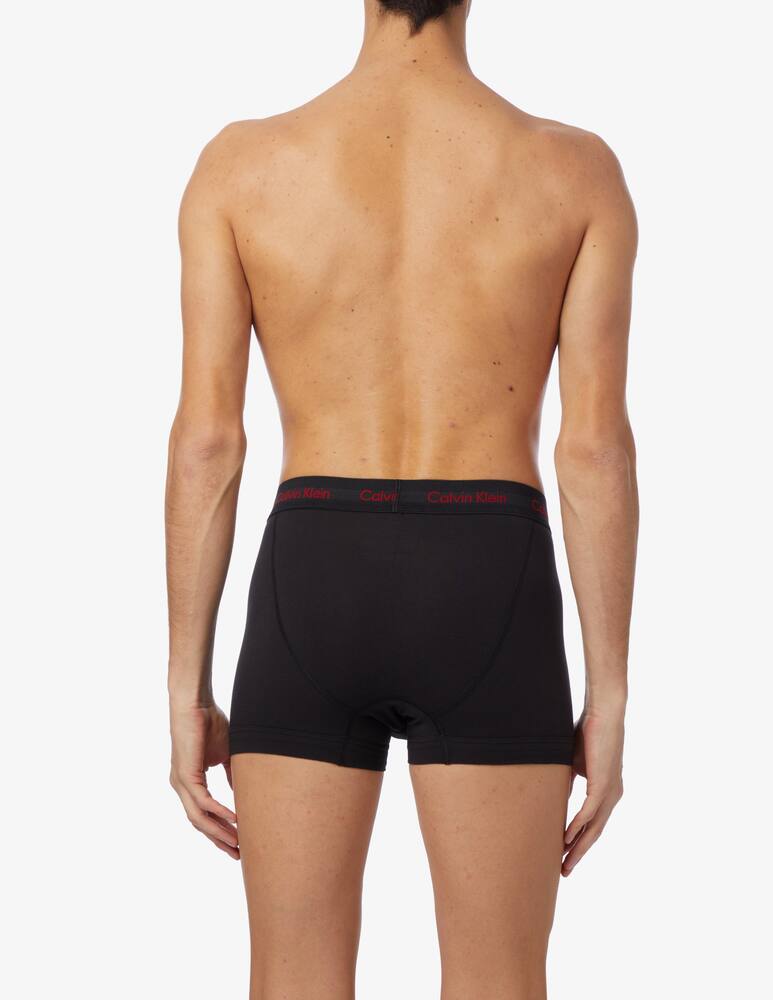 rinascente Calvin Klein 3p trunk cotton stretch holiday - Black