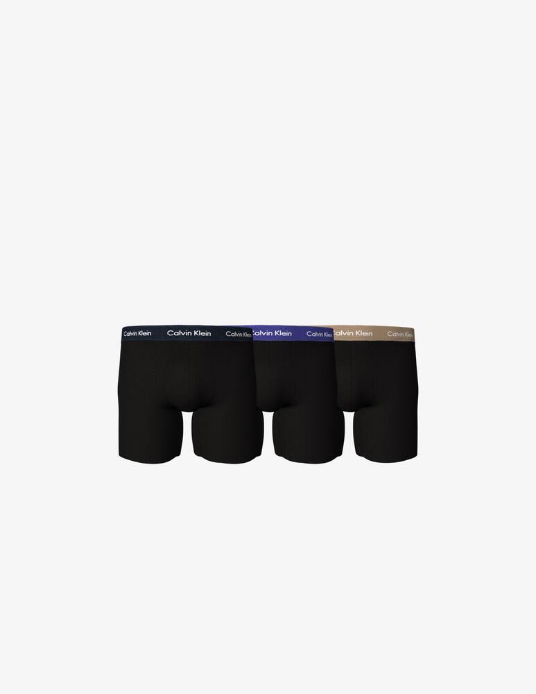 Calvin Klein Boxer in cotone stretch 3pezzi - Nero - immagine 8 Calvin Klein Boxer in cotone stretch 3pezzi - Nero - immagine 8