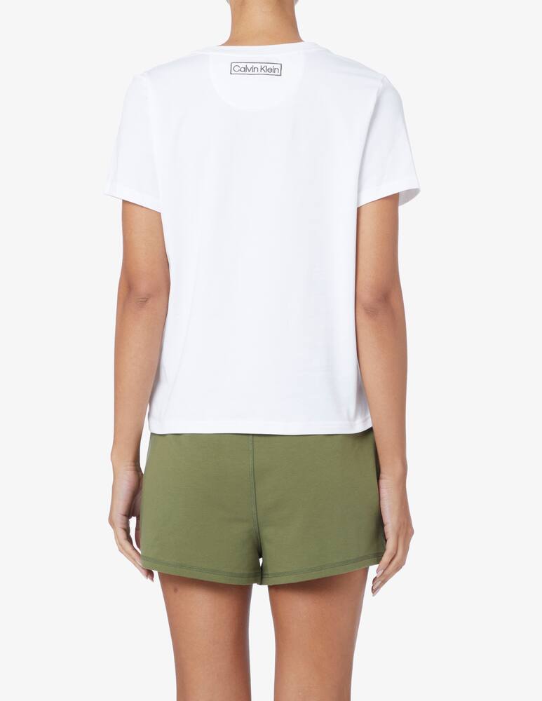 rinascente Calvin Klein Short sleeves short pyjama set - Olive