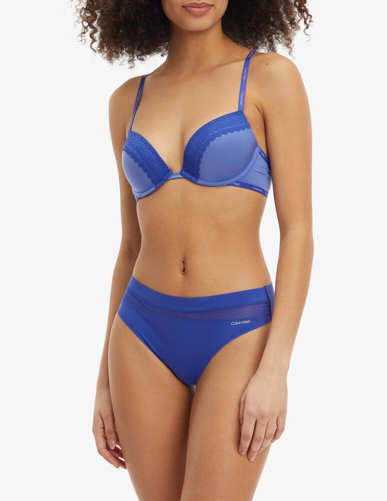 Calvin Klein Push up plunge bra - Blue - picture 3 Calvin Klein Push up plunge bra - Blue - picture 3