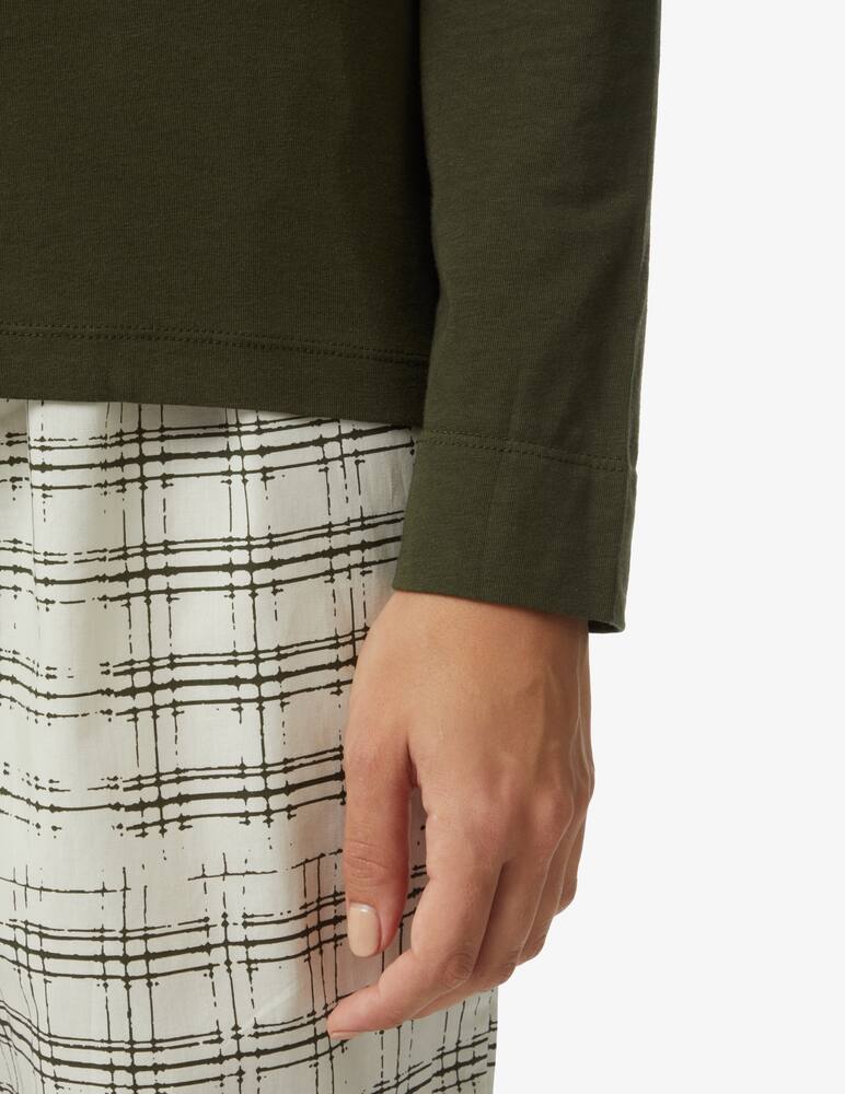 rinascente Calvin Klein Set pegiama a manica lunga - Oliva