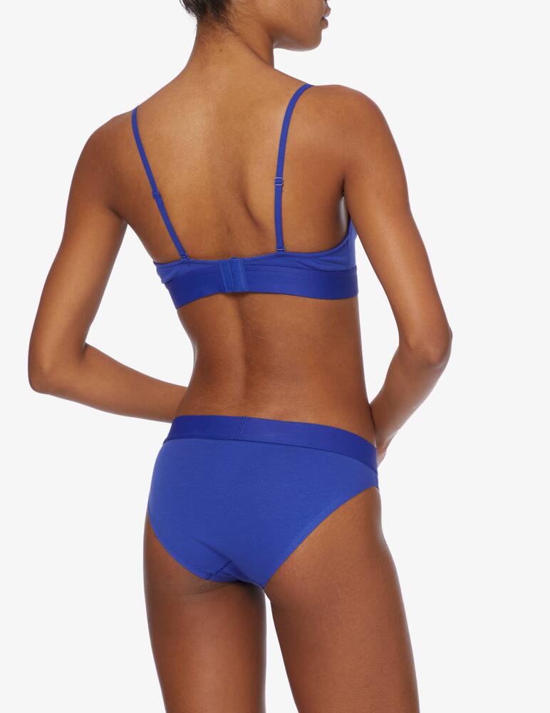 rinascente Calvin Klein Light lined triangle bra - Blue