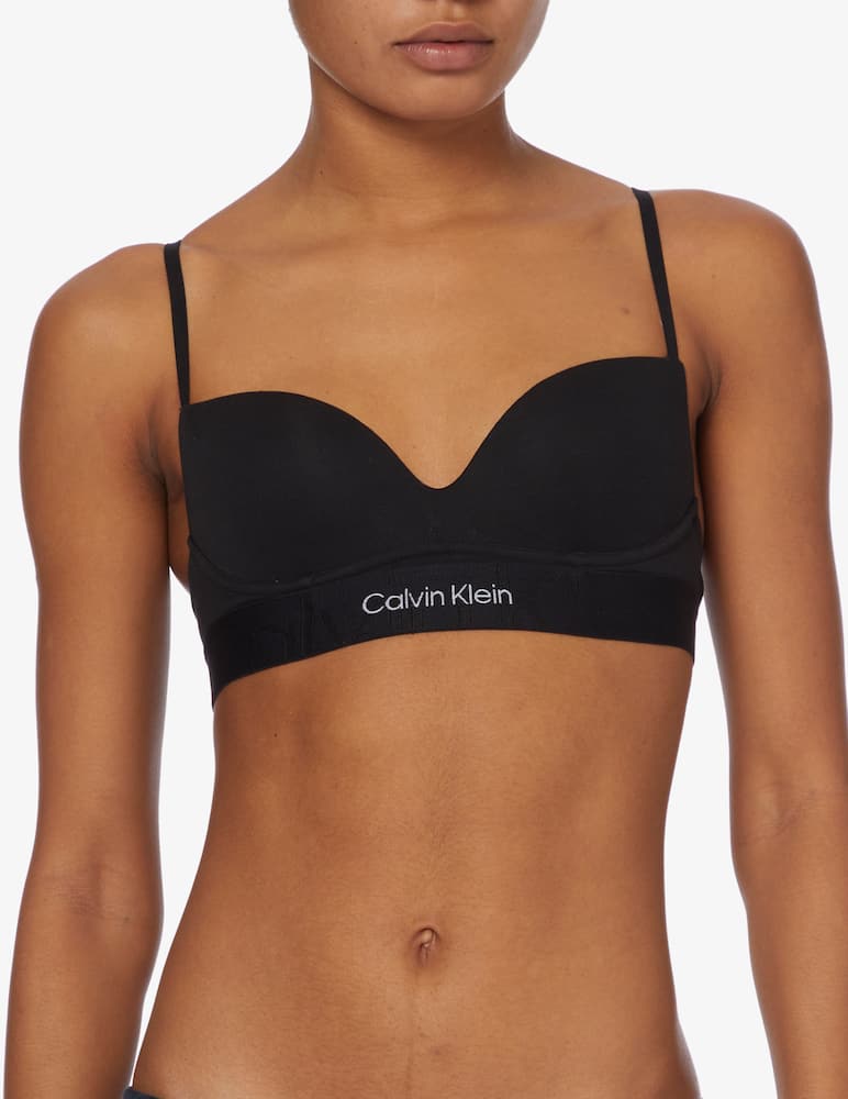Calvin Klein Reggiseno push up bralette - Nero - immagine 2 Calvin Klein Reggiseno push up bralette - Nero - immagine 2
