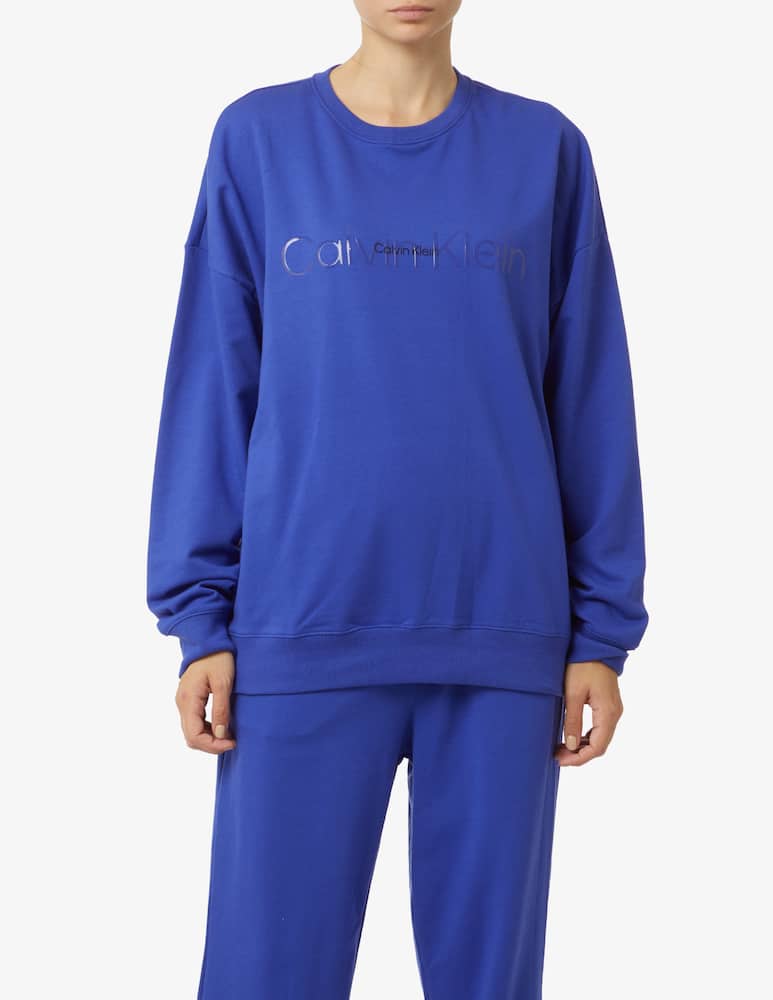 rinascente Calvin Klein Felpa pigiama a manica lunga - Blu