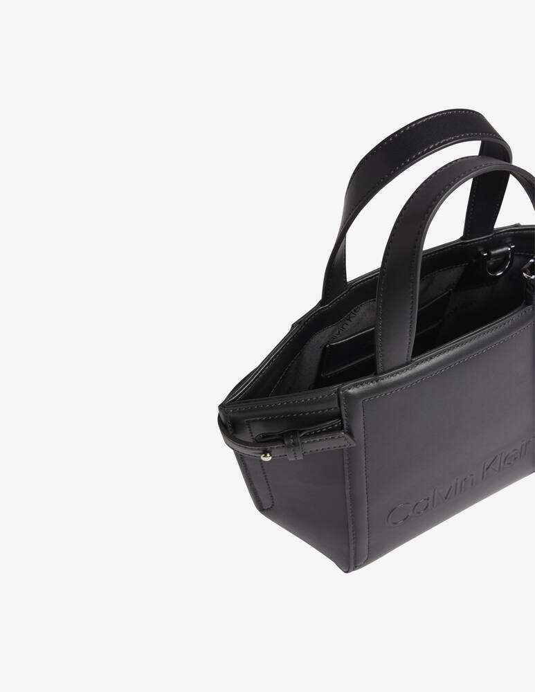 rinascente Calvin Klein Minimal Hardware Mini Tote bag - Black