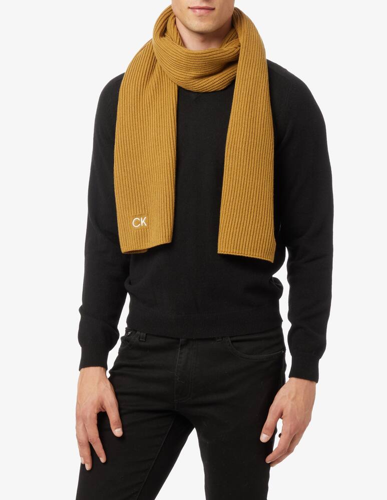 rinascente Calvin Klein Sciarpa in cotone - Marrone