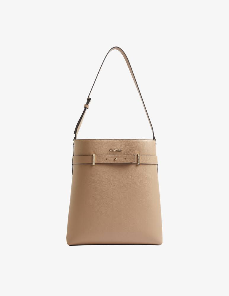 rinascente Calvin Klein Ck Code hobo bag - Beige