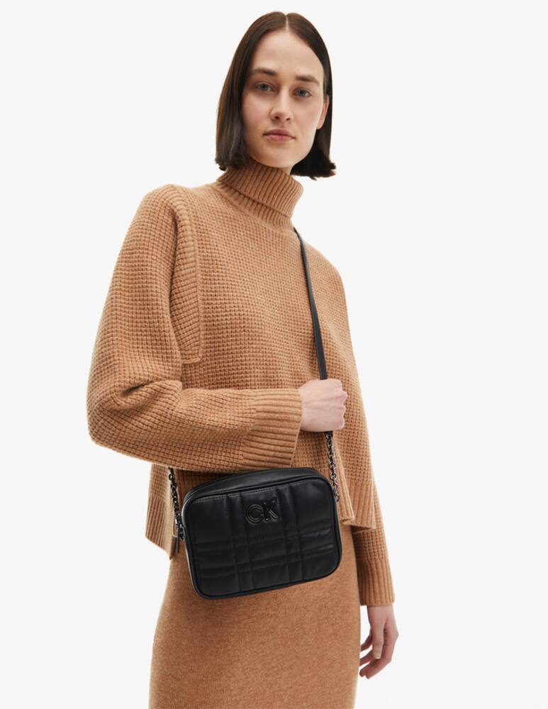 rinascente Calvin Klein Re-Lock Quilt Camera bag - Black