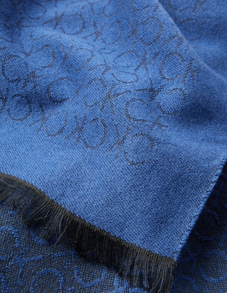 rinascente Calvin Klein Monogram woven scarf