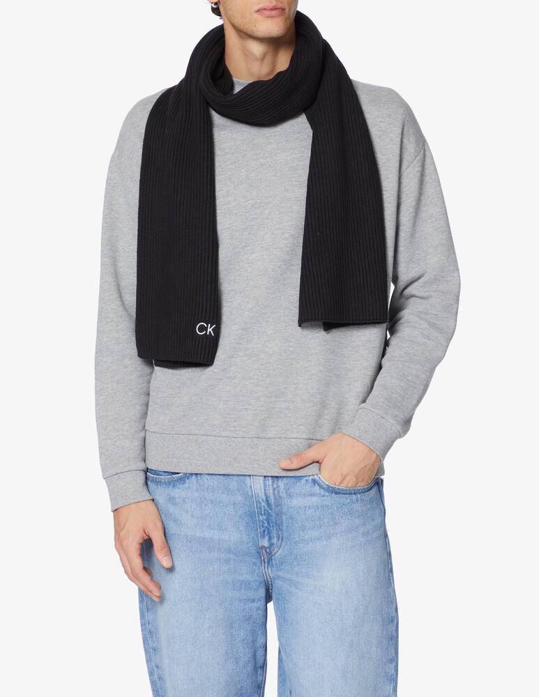 rinascente Calvin Klein Cotton scarf - Black