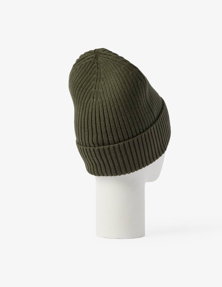 rinascente Calvin Klein Cotton rib beanie - Green