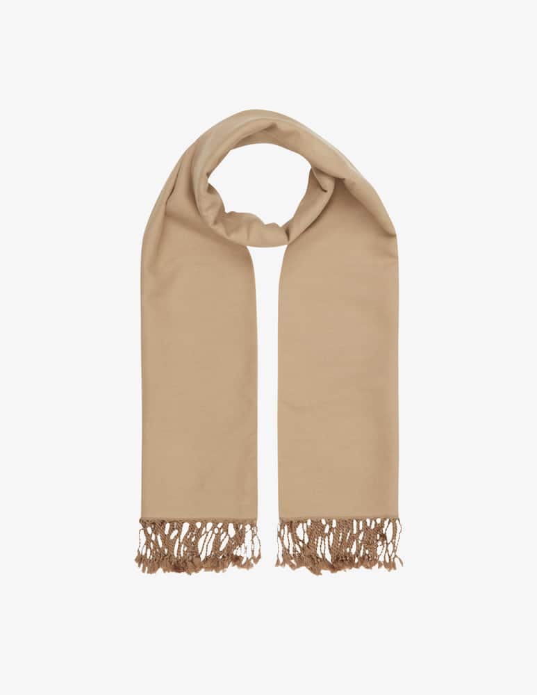 rinascente Calvin Klein Fringes Scarf - Beige
