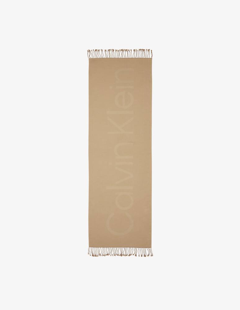 rinascente Calvin Klein Fringes Scarf - Beige
